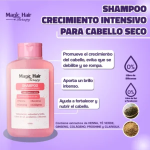 Shampoo crecimiento seco