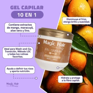 GEL CAPILAR 10 EN 1 CURLY